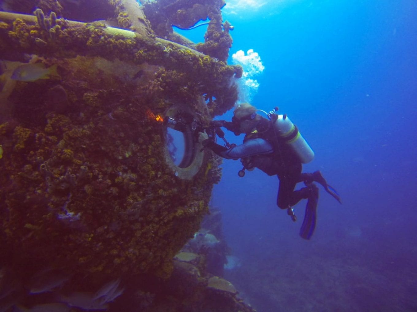 incredible underwater shots of astronauts aquarius reef base neemo